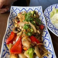 Vegan wok 🌶 at Mae Yai in Lund