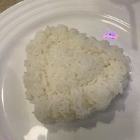 Heart shaped rice   at Siri Thai in Rangiora