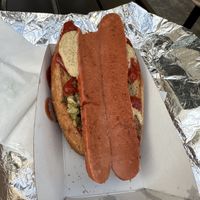 Vegan hot dog to go  at Down to Earth  - Store and Deli in Kapolei
