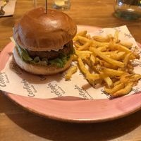 Decent burger!  at Cocolinda Alameda in Valencia