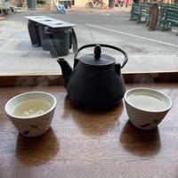 Green tea  at Hanazono in Port Townsend