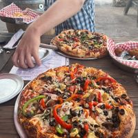Pizza - we had loads of leftover and we are healthy eaters!   at Grand Canyon Brewing Company in Page