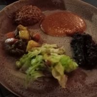 Vegan mix (16eur) at Red Sea in Vienna