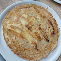 Vegan banaan pannenkoek at Stroop & Suiker in Tiel