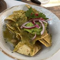 Chilaquiles   at MACANELA in Guanajuato