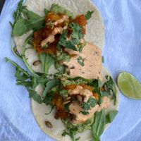 Butternut Squash Tacos  at Black Sheep in Bellingham