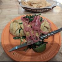 Vegan chimichanga at Black Sheep in Bellingham