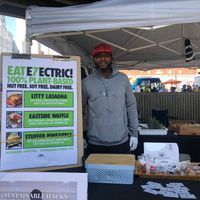 The proud owner and all around nice guy at Eat E7ectric in Baltimore