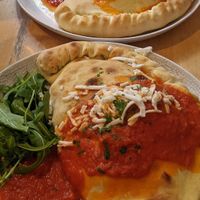 Calzone at The Italian Kitchen in Sheffield