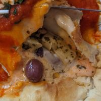 Calzone at The Italian Kitchen in Sheffield