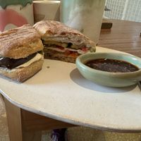 Veggie panini   at Amamba in Mexico City