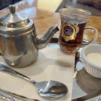 Morrocan mint tea  at Aya Mediterranean Cuisine in Melbourne