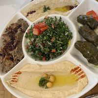 Mezze sampler  at Aya Mediterranean Cuisine in Melbourne