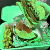 Huge sandwich. Half is coming home!  at The Beet Box in Oklahoma City