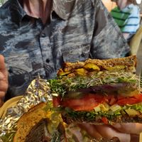 Veg sandwich  at The Beet Box in Oklahoma City