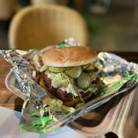 Fish Sandwich. Yummy  at The Beet Box in Oklahoma City