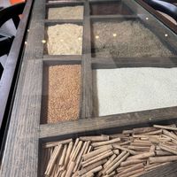 Indoor table top  at anoush'ella in Boston