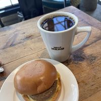   at Caffè Nero in Somerville