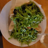 Falafel wrap at Barracuda in Palau