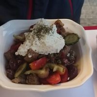 salad at Zampano in Athens