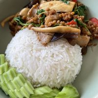 Pad krapow   at Green Dining in Hua Hin
