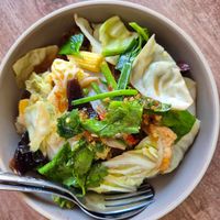 Glass noodles at Green Dining in Hua Hin