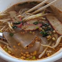 Tom Yum noodle at Green Dining in Hua Hin