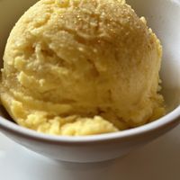 They even put gold glitter ✨ on the ice cream   at Thai Bella in Moab