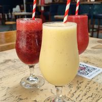 Black Market Espresso's Smoothies at Stockport Produce Hall in Manchester