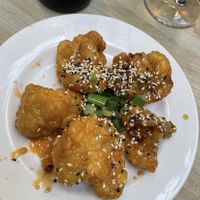 Crispy cauliflower   at Stockport Produce Hall in Manchester