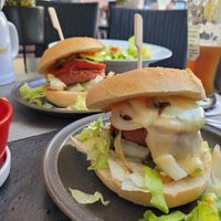 Sweet Chili & Cheese Burger at Kaffeedscherl in Ruhmannsfelden