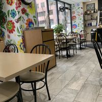 seating indoors   at Euro Bistro 360 in Ottawa