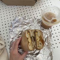   at Pete's Bagels in St Petersburg