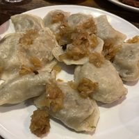 Sauerkraut and mushroom pierogies  at Mamuska in South East London