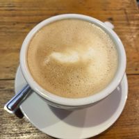 Decaf oat latte  at Mamuska in South East London