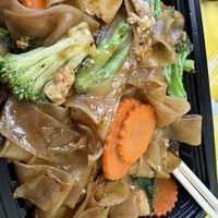 Pad see ew w soft tofu  at Mana Thai Comfort Food in Longmont