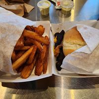 Fries were very crispy! at PLNT Burger in Boston