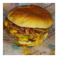 BBQ Mushroom Bacon Burger at PLNT Burger in Boston