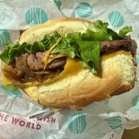 BEST burger, love the caramelized onions   at PLNT Burger in Boston