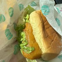 Fish sandwich - recommend getting extra sauce!   at PLNT Burger in Boston
