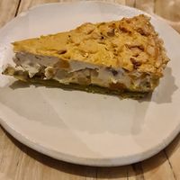 Sweet potato tart at Beaten by a Whisker in London