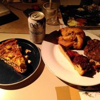 Quiche (taken away) at Beaten by a Whisker in London