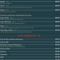 Menu as of June 2022, page 5  at Pali Pali Alameda in Mexico City