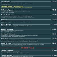 Menu as of June 2022, page 1  at Pali Pali Alameda in Mexico City