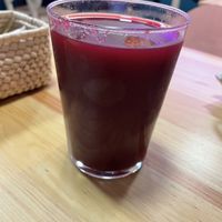Beetroot/Berries juice  at Pali Pali Alameda in Mexico City