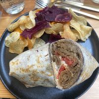 Burrito de Milanesa Rica Y Muy Satisfecha Después   at Pali Pali Alameda in Mexico City