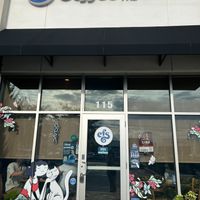 The front entry...plenty of parking available at CFS Coffee - Lake Nona in Orlando