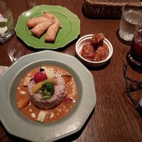 Top-notch asian flavors, world class and vegan. at T's Restaurant in Tokyo