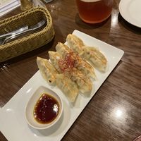 Gyoza  at T's Restaurant in Tokyo