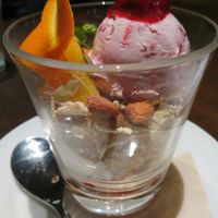 fruit parfait at T's Restaurant in Tokyo